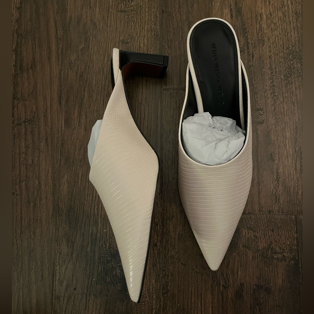 NEW Who What Wear Mules